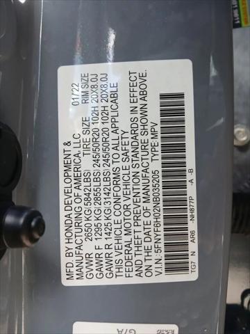 2022 Honda Pilot AWD Elite