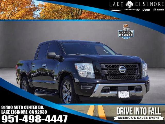 2021 Nissan Titan Crew Cab SV 4x2 for sale in Lake Elsinore, CA
