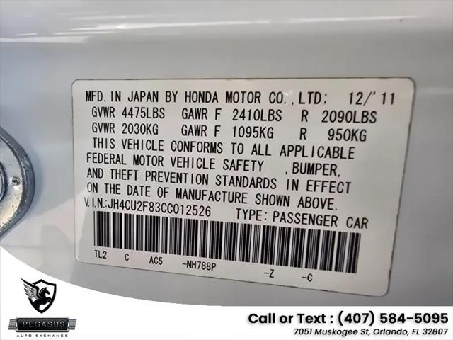 2012 Acura TSX 2.4