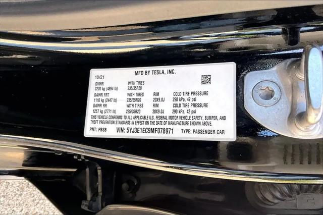 2021 Tesla Model 3 Performance