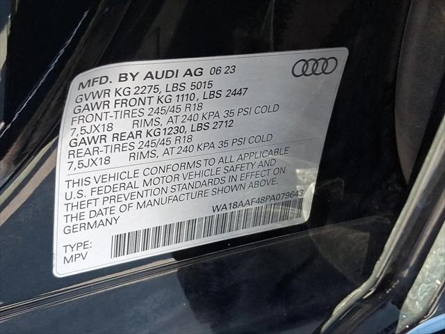 2023 Audi allroad Premium Plus 45 TFSI quattro S tronic