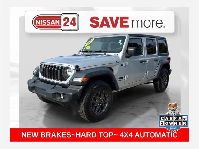 2024 Jeep Wrangler 4-Door Sport S 4x4 for sale in Brockton, MA
