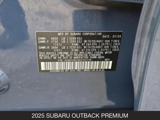 2025 Subaru Outback Premium