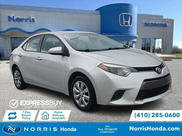 2015 Toyota Corolla LE for sale in Dundalk, MD