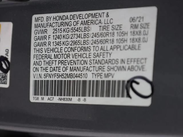 2021 Honda Pilot 2WD EX-L