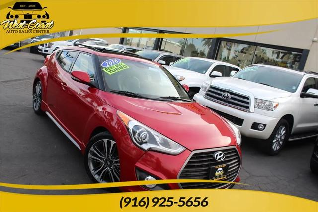 2016 Hyundai Veloster Turbo for sale in Sacramento, CA