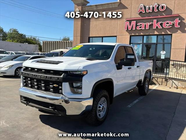 2021 Chevrolet Silverado 2500HD 4WD Double Cab Standard Bed WT for sale in Oklahoma City, OK