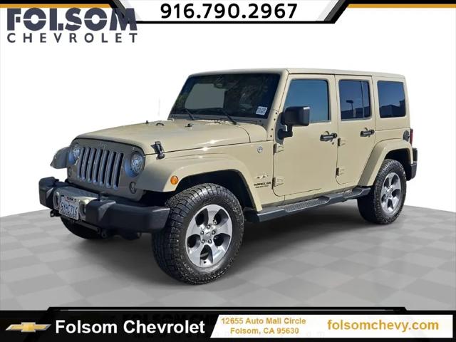 2017 Jeep Wrangler Unlimited Sahara 4x4 for sale in Folsom, CA
