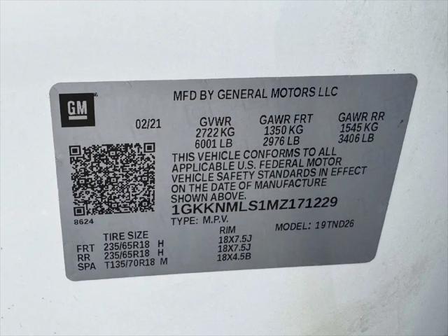 2021 GMC Acadia FWD SLT