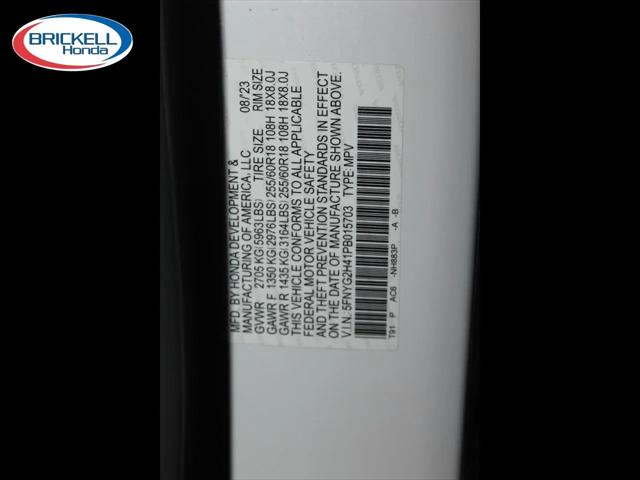 2023 Honda Pilot 2WD EX-L 8 Passenger