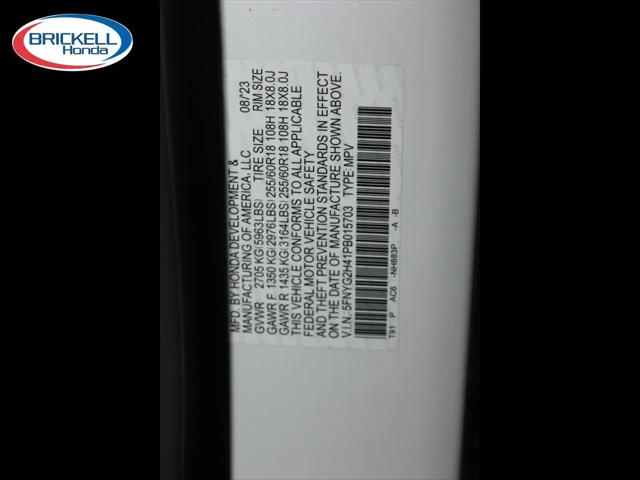 2023 Honda Pilot 2WD EX-L 8 Passenger