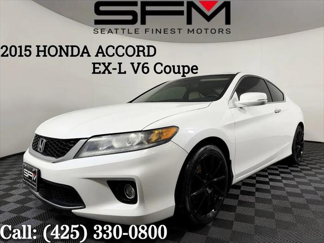2015 Honda Accord EX-L V-6 for sale in Lynnwood, WA