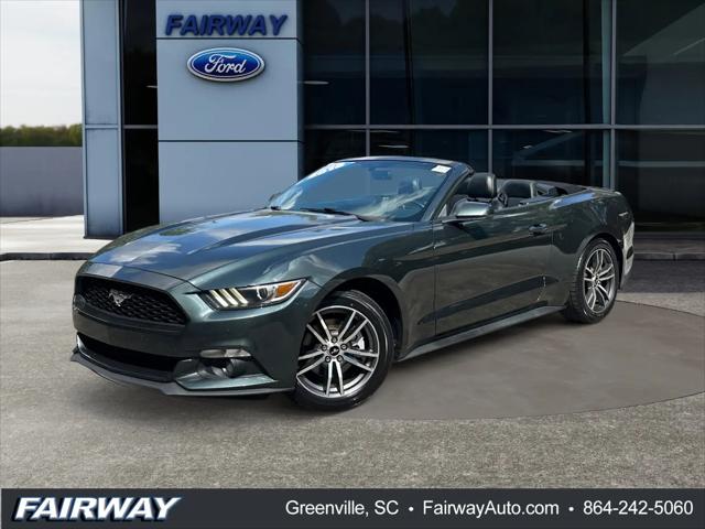 2016 Ford Mustang EcoBoost Premium for sale in Greenville, SC