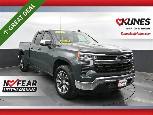 2026 Chevrolet Silverado 1500 4WD Double Cab Standard Bed LT for sale in East Moline, IL