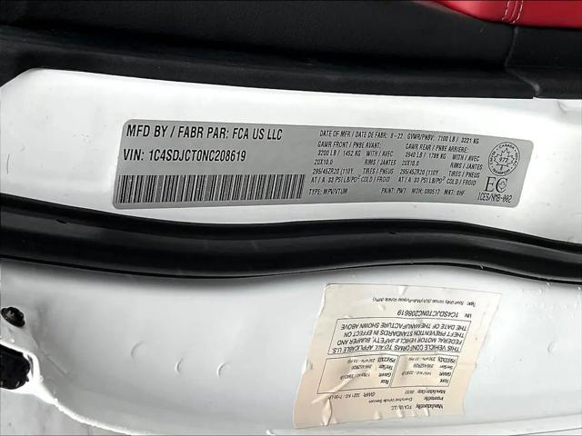 2022 Dodge Durango R/T Plus