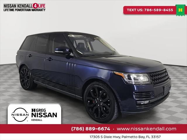 2017 Land Rover Range Rover 3.0L V6 Turbocharged Diesel HSE Td6 for sale in Palmetto Bay, FL