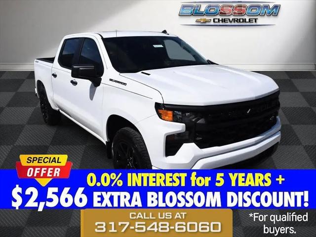 2026 Chevrolet Silverado 1500 4WD Crew Cab Short Bed Custom for sale in Indianapolis, IN