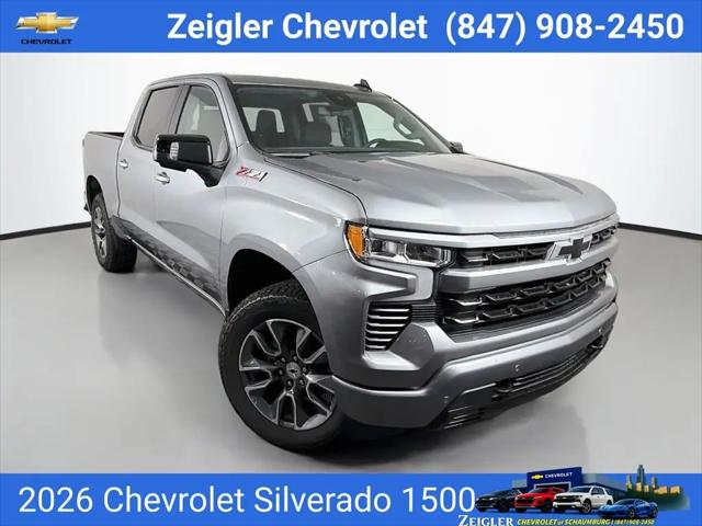 2026 Chevrolet Silverado 1500 4WD Crew Cab Short Bed RST for sale in Schaumburg, IL