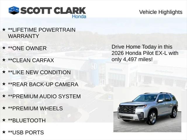 2026 Honda Pilot EX-L