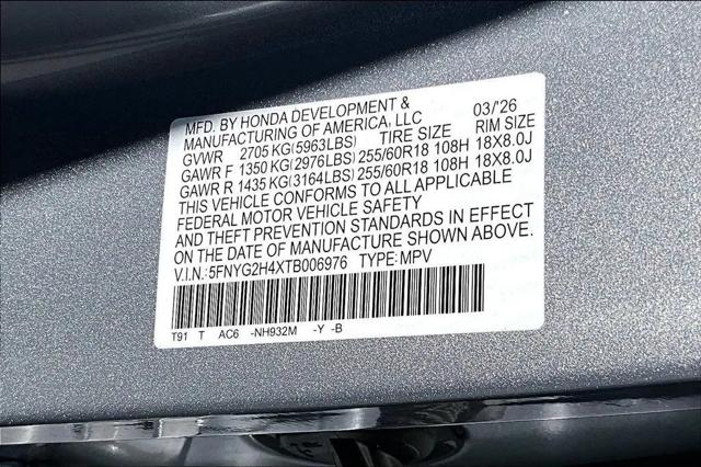2026 Honda Pilot EX-L