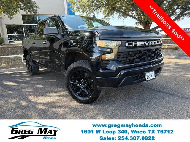 2024 Chevrolet Silverado 1500 4WD Crew Cab Short Bed Custom Trail Boss for sale in Waco, TX