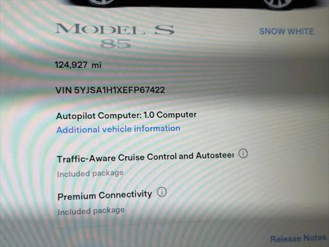 2014 Tesla Model S 85