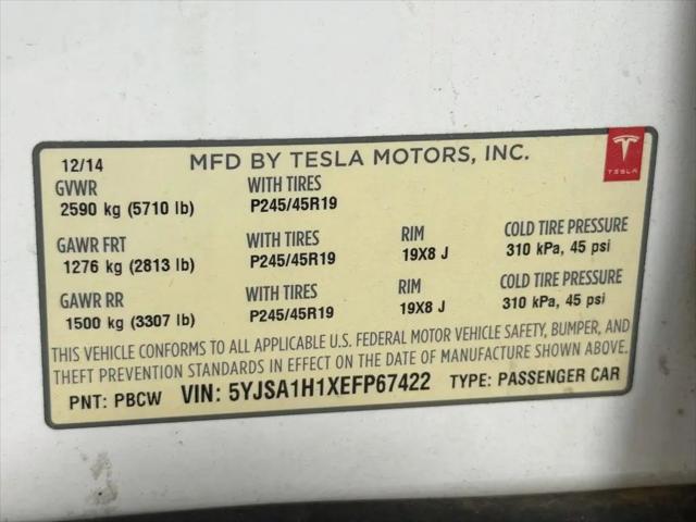 2014 Tesla Model S 85