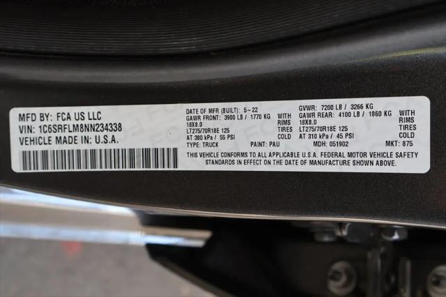 2022 Ram 1500 Rebel Crew Cab 4x4 57 Box