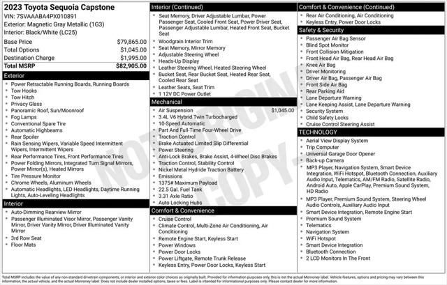 2023 Toyota Sequoia SR5