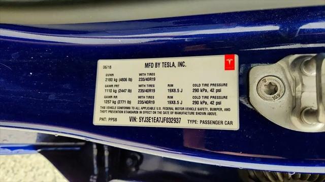 2018 Tesla Model 3 Long Range