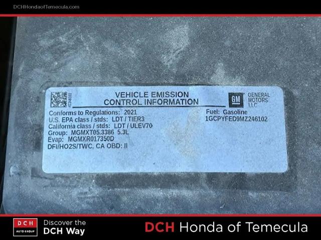 2021 Chevrolet Silverado 1500 4WD Crew Cab Short Bed LT Trail Boss