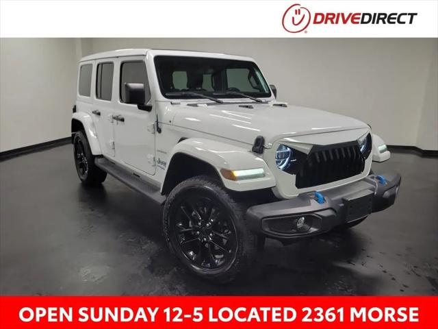 2022 Jeep Wrangler 4xe Unlimited Sahara 4x4 for sale near Columbus, OH