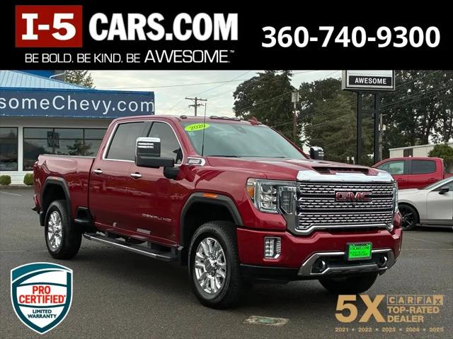2020 GMC Sierra 3500HD 4WD Crew Cab Standard Bed Denali for sale in Chehalis, WA