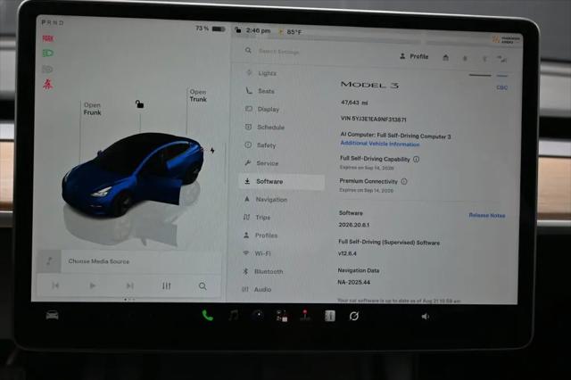 2022 Tesla Model 3 Rear-Wheel Drive