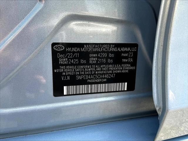 2012 Hyundai Sonata GLS