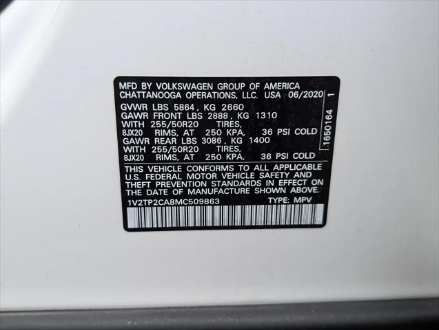 2021 Volkswagen Atlas 2.0T SEL Premium