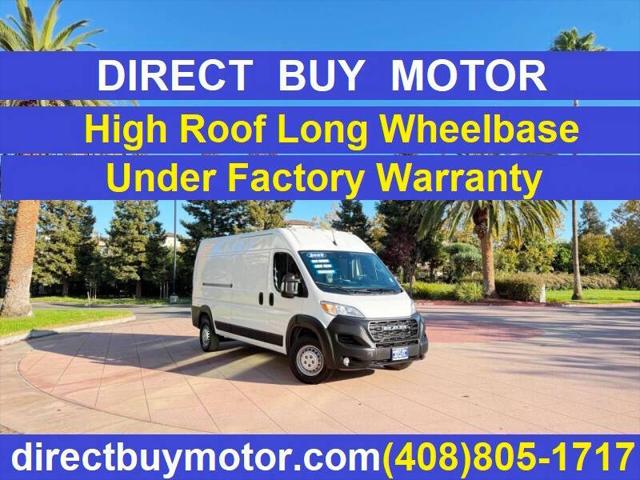 2025 Ram ProMaster 2500 Cargo Van Tradesman High Roof 159 WB w/Pass Seat for sale in San Jose, CA