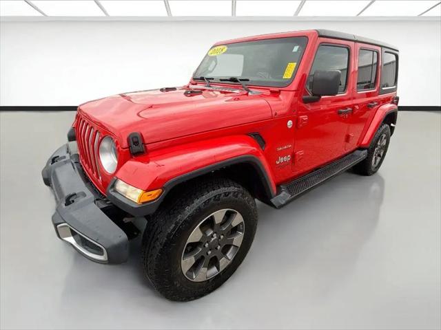 2018 Jeep Wrangler Unlimited Sahara 4x4 for sale in Lebanon, IN
