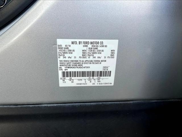 2018 Ford Explorer Sport