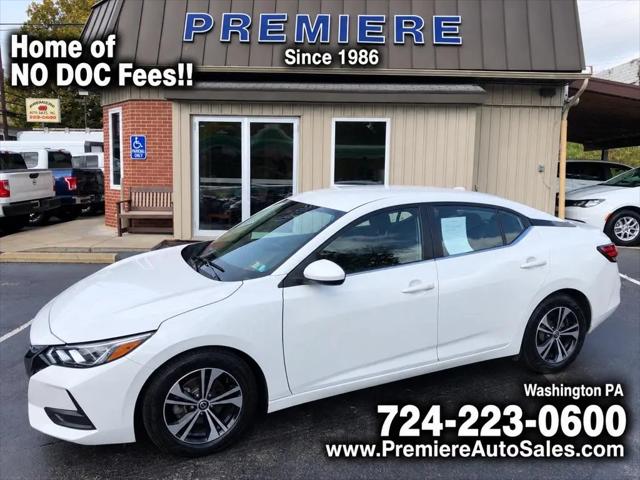 2022 Nissan Sentra SV Xtronic CVT for sale in Washington, PA