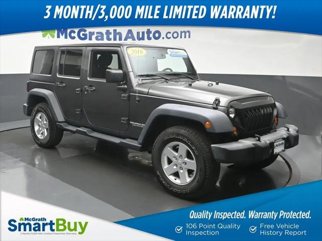 2016 Jeep Wrangler Unlimited Sport for sale in Hiawatha, IA