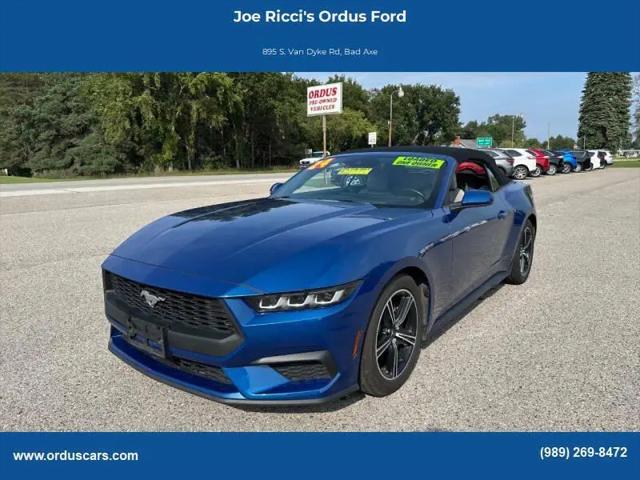 2024 Ford Mustang EcoBoost Premium Convertible for sale in Bad Axe, MI
