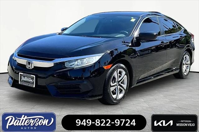 2016 Honda Civic LX for sale in Mission Viejo, CA