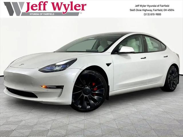 2022 Tesla Model 3 Performance Dual Motor All-Wheel Drive for sale near Fairfield, OH
