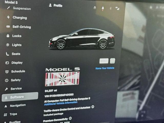 2021 Tesla Model S Plaid Tri Motor All-Wheel Drive