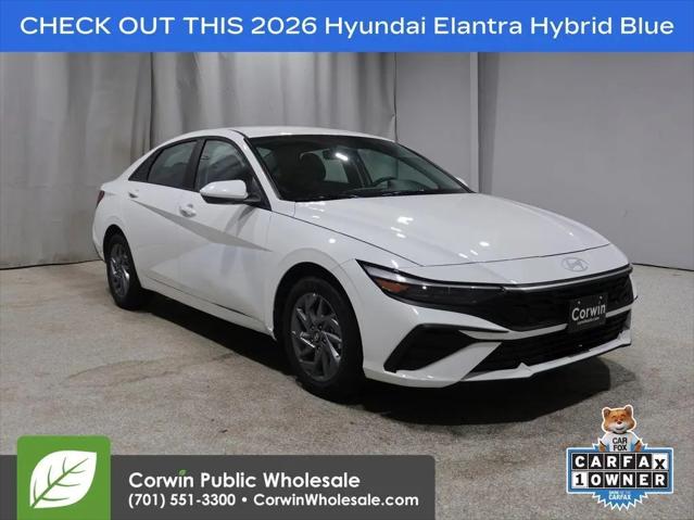 2026 Hyundai Elantra Hybrid Blue for sale in Fargo, ND