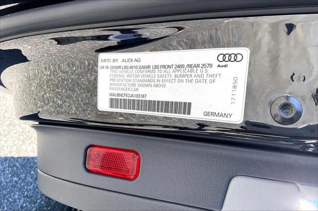 2018 Audi A5 Sportback Premium Plus