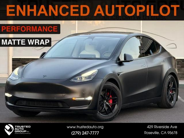 2022 Tesla Model Y Performance Dual Motor All-Wheel Drive for sale in Roseville, CA