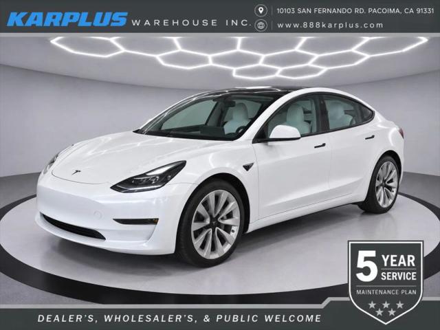2021 Tesla Model 3 Standard Range Plus Rear-Wheel Drive for sale in Pacoima, CA