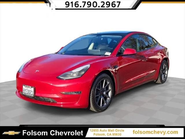 2021 Tesla Model 3 Standard Range Plus Rear-Wheel Drive for sale in Folsom, CA